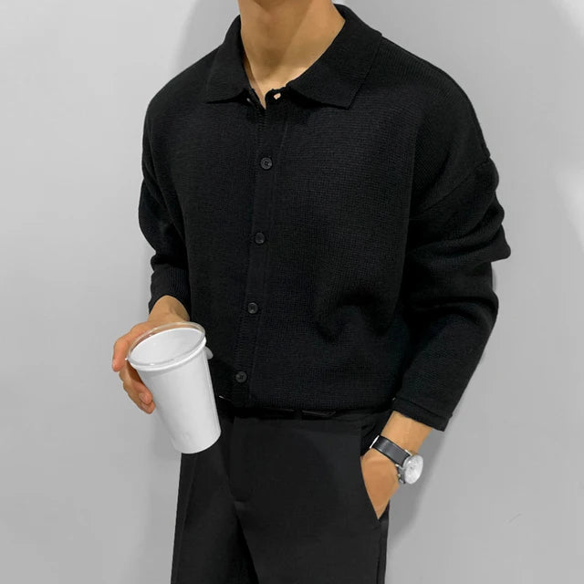 Trsvt men Knitted Shirt