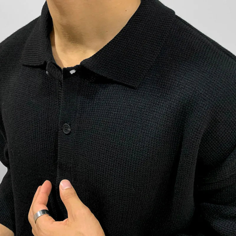 Trsvt men Knitted Shirt